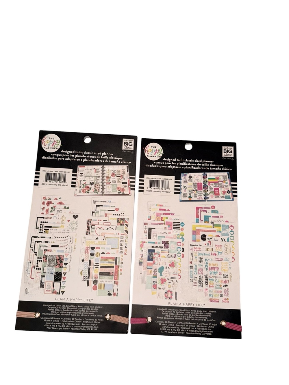 The Happy Planner Sticker Books - Simply Lovely & Happy Quotes New - Picture 2 of 6